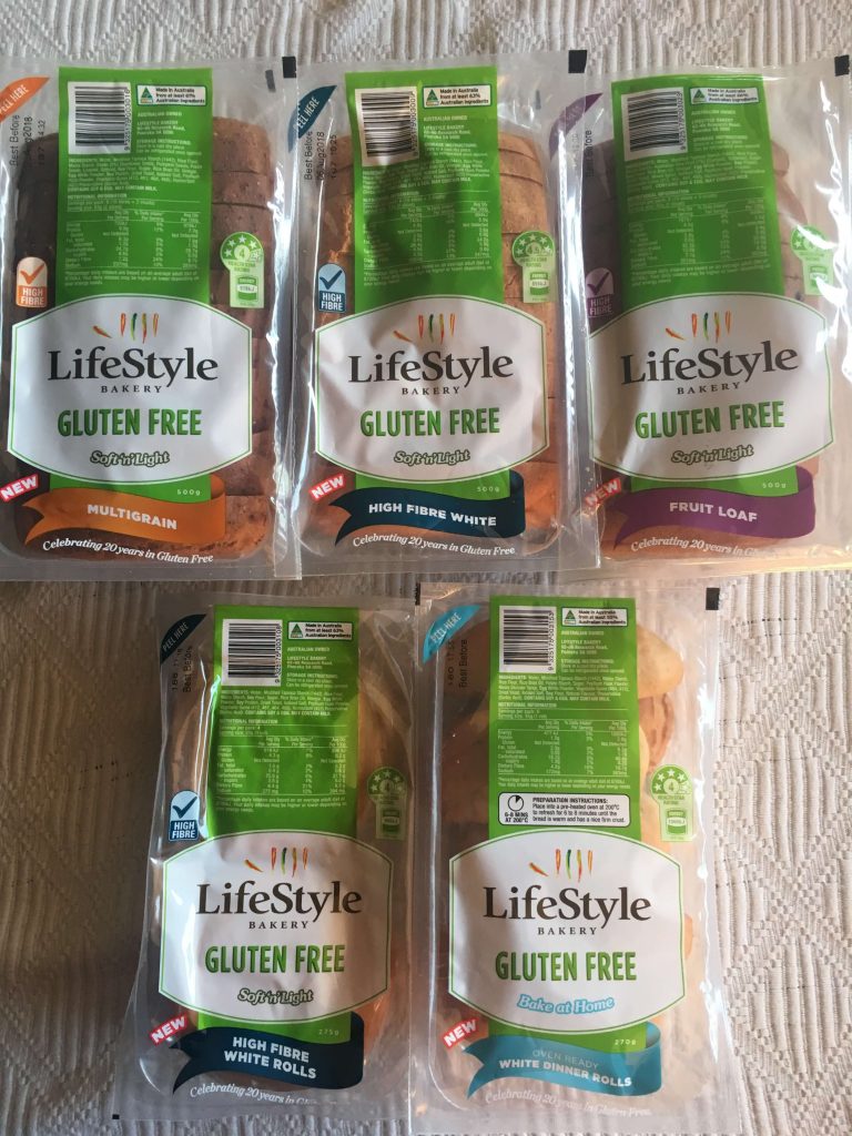 Gluten-free bread range by Lifestyle Bakery, South Australia