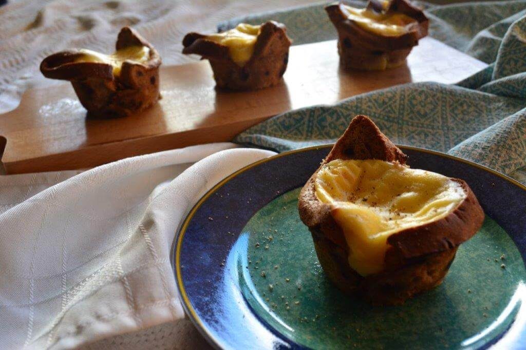 Individual Bread and Butter Puddings - Gluten-free
